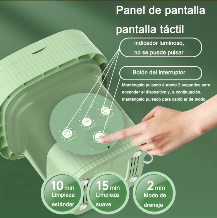 Lavadora Portátil Plegable 10L